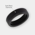 Load image into Gallery viewer, Black Diamond - Men’s Ring 6mm - ARES - Elysium Black Diamond