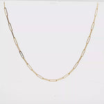 Load and play video in Gallery viewer, Classic Yellow Gold Link Necklace