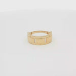 Load and play video in Gallery viewer, Classic Yellow Gold Band Ring