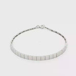 Load and play video in Gallery viewer, White Gold Chain Bracelet