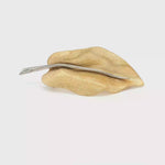 Load and play video in Gallery viewer, Elegant Yellow Gold Leaf Brooch