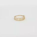 Load and play video in Gallery viewer, Classic Yellow Gold Chain Link Band Ring
