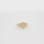 Load and play video in Gallery viewer, Yellow Gold Cocktail Ring