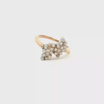 Load and play video in Gallery viewer, 9ct Gold Diamond Multistone Ring with Round Brilliant Cut Diamonds