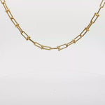 Load and play video in Gallery viewer, Elegant Yellow Gold Link Necklace