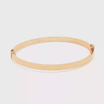 Load and play video in Gallery viewer, Elegant Rose Gold Bangle Bracelet