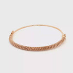 Load and play video in Gallery viewer, Rose Gold Refined Bangle