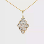 Load and play video in Gallery viewer, Two-Tone Gold Chain &amp; Pendant