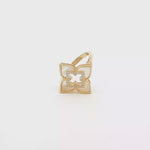 Load and play video in Gallery viewer, Yellow Gold Cocktail Ring with Mother of Pearl